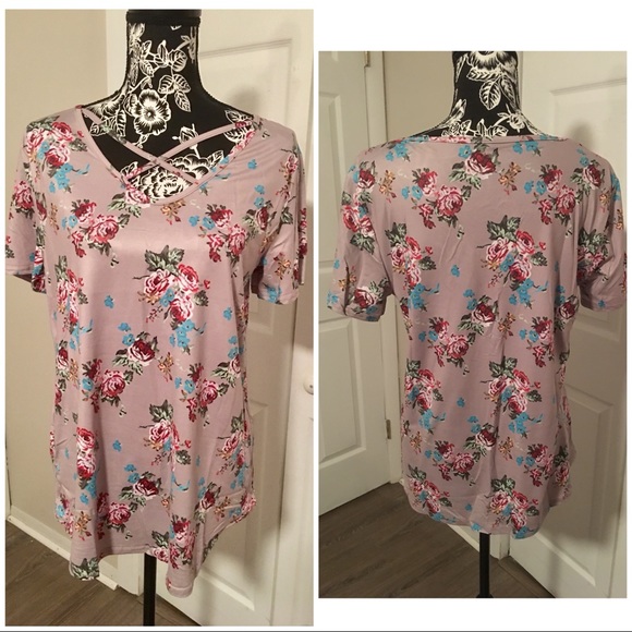 Beautiful Floral Strappy Top - Picture 2 of 5